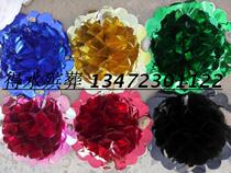 (Car Front White Flowers Hemisphere 100) Dewater Funeral Supplies Batch to release Flower Circle manufacturer Direct paper Ball BRIGHT BALL