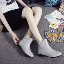 Soft Bottom Non-slip Kitchen Sunny Rain Shoes All Season Rain Boots Rain Boots Water Shoes Women Mid Low Cylinder Adult Set Shoes Students Car Wash