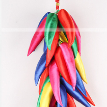 Korean traditional crafts Color pepper pendant Korean restaurant Hotel Korean decoration pendant Korean home