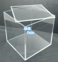 Custom processing color transparent acrylic plexiglass storage box hand-run model assembly display box