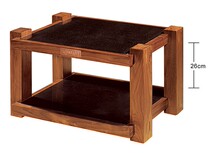 Jazz rack extreme slate single two-layer (ZSD2(freight to pay for free wooden rack )