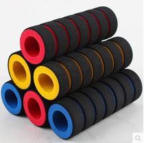 The bike puts the cover sponge deputy to the mountain bike straight cylinder and the bicycle dead fly aluminum alloy handle sleeve riding equipment