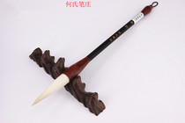 Calligraphy Chinese painting Peony Lotus fine light front sheep brush pen writing room four treasure rice paper ink He family Brush brush