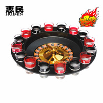 Russian turntable roulette KTV bar nightclub supplies drinking games Home Entertainment props 16 cups 5