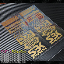 TUTU car sticker-side strip sticker for new strength war-pair sticker-sub Gold-waterproof sticker sticker
