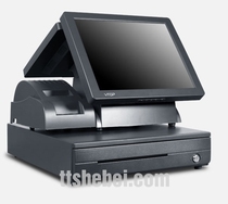 Only extension dual screen touch machine VTOP990 cash register hot sale