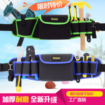 Tool running bag Multifunctional Electrician Kit Canvas Thickened Repair Hardware Installation Electric Wrench running bag