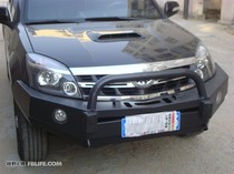  Suitable for the Great Wall Haver H3 modified front bar inverted U-shaped can be installed winch steel bumper