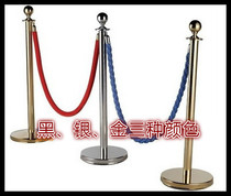 Stainless Steel Protocol Rod With Rope Railing Seat Round Ball Isolation With A Mi Wire Fence Mall Guard Band Customised