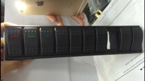 Car yacht modification switch with LED light 10 combination boat reset switch panel combination switch