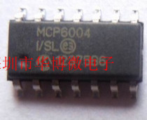 New original MCP6004-I SL patch SOP14 input quad operational amplifier