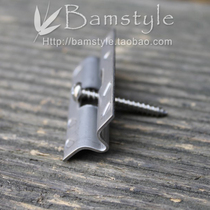 (crown)Highly corrosion-resistant outdoor heavy bamboo floor-stainless steel installation iron buckle screw