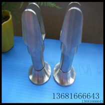 Public toilet toilet partition hardware stainless steel thickened adjustable foot support support feet
