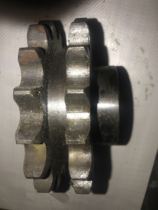 One inch 17 teeth double row with 16A2 chain sprocket shaft hole 40 pin key 12 pitch 254 Mechanical transmission reducer