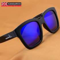 (Tesell Clear Cabin) Australian Kangaroo Sunglasses Male driving driver Anti-UV glasses polarized ink mirror
