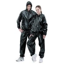 sauna suit new thickened sauna suit drop body sweat suit three warm clothes cardigan sweat suit