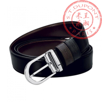Counter France Dupont S T Dupont mens belt belt pin buckle 6920120 bag SF