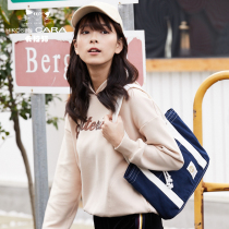 HIKOSEN carabat and style minimalist series casual tote bag original versatile canvas women shoulder bag