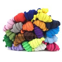 0 6cm Imported color elastic band wide-brimmed flat horse elastic notebook strap Hair band rubber band rubber band narrow and thin