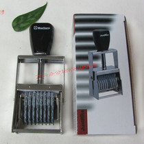 MaxStamp Gypsy MJ32N metal frame number chapter character high 5mm 8-digit adjustable digital ink ink printing