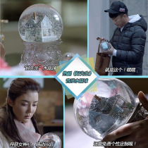 Mr Good crystal ball music box Music box Girl birthday gift to send girlfriend creative gift Childrens custom