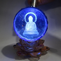 Antique antique blue endogenous Sakyamuni like a relic Tibetan Buddhism