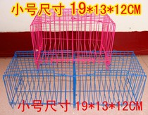 Small rabbit cage portable wire small rabbit cage Dutch pig transport cage pigeon squirrel cage small bird cage squirrel cage
