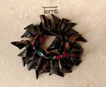 Derreterre Bracelet Rattle Shakers Alpaca Hoof Fruit Making African Drum Accompaniment South American Imported