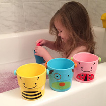Export to the United States Fun Buckets Zoo shower toys Small buckets color stacked water toys