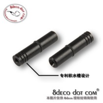 2 pieces of 8deco pipe 9 to 3 filter element 9mm to 3mm flue interface converter 2 packs