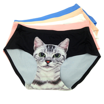 Silk Ku todays two dress summer anti-light hit bottom safety pants Ice-free-one-piece Triangle Underpants Sexy Girl