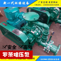 Gas pressurized fan Flammable and explosive gas delivery Three-leaf roots blower High temperature roots booster pump