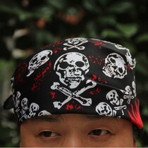 Halloween Decorative cosplay Dress Up Pirate Turban Pirate Square Western Cowboy Street Dance Headscarf