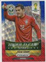 Panini Prizm World Cup Julio Cesar Cesar Star Card WCSteka