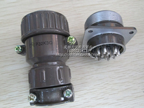 P-type round aviation plug socket P32J3Q P32K3Q P32K12Q aviation plug socket 12 core