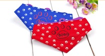 Pet collar pet bow tie pet scarf pet neckband pet neck petting pet triangle scarf snap closure