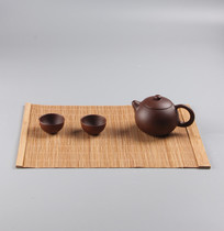 tea cushion mat cup table flag woven handmade bamboo curtain mat bamboo cushion tea curtain insulation cushion tea ceremony accessories
