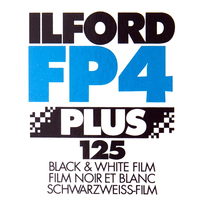Ilforilford FP4 Plus 125 professional 135 black and white film split roll 2023