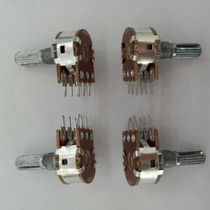 Potentiometer B100KX2 double layer potentiometer adjustable resistance two layers 1K5k10k50k 200K 100k 500k