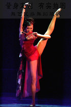 Dance Arts Grease Button Dance Womens Solo Dance Folk Dance Stage Performance Costumes Professional Customisation