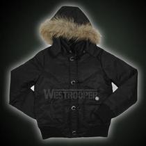 westrooper Womens Flying jacket cotton black original 129 yuan now special price 49 9 yuan