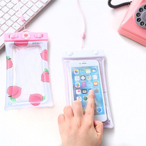 Mobile phone waterproof bag diving cover Touch screen Apple Huawei universal halter neck swimming underwater camera phone sealed bag