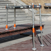 Kaimu new amphibious small fishing platform aluminum alloy lifting fishing stool all-terrain thick leg fishing chair