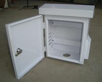 Special assembly box for monitoring equipment Monitoring waterproof box Outdoor waterproof box Pole standard waterproof box