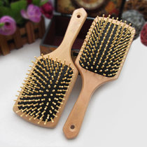 Solid wood anti-static air cushion massage comb airbag large flat comb large airbag board comb healthy and smooth hair