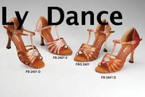 Ly Dance Dance clothes Dance supplies FEIBA Dance shoes FEIBA Latin Dance shoes 2401 Dance shoes spot deep skin