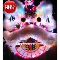 Luminous led Lion bar atmosphere props glowing lion head wine props LED long dragon out wine glowing suit