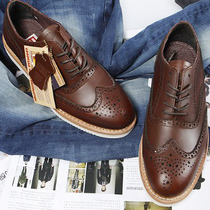 PF Trendy Men Shoes Retro Shoes Burlock Shoes Martin Shoe Inlen Leisure leather shoes Overalls shoes pf7404