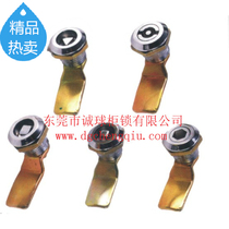 Recommended chassis cabinet door lock MS705 one-word triangle four-corner electric cabinet universal cylindrical equipment cabinet turn tongue lock