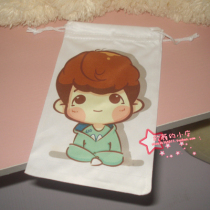 Cloth bag to figure custom mobile phone bag glasses bag to figure custom storage bag custom company gift customization